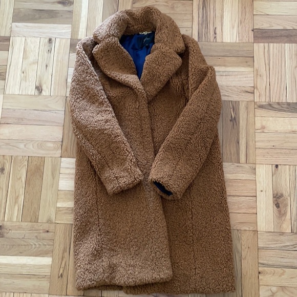 Jcrew Teddy Sherpa coat.